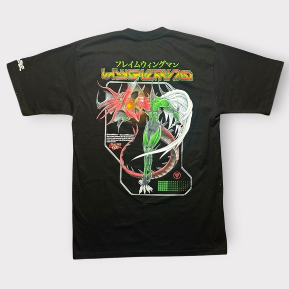 Other - Yu-Gi-Oh GX Elemental HERO Flame Wingman Graphic T-Shirt Mens Medium Black